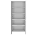 PRO Armoire de porte d'aile | 5 oh, 800 - 1200 x 1880 mm, doux -close, gris - 3 Thumbnail Image