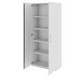 PRO Armoire de porte d'aile | 5 oh, 800 - 1200 x 1880 mm, doux -close, gris - 4 Thumbnail Image