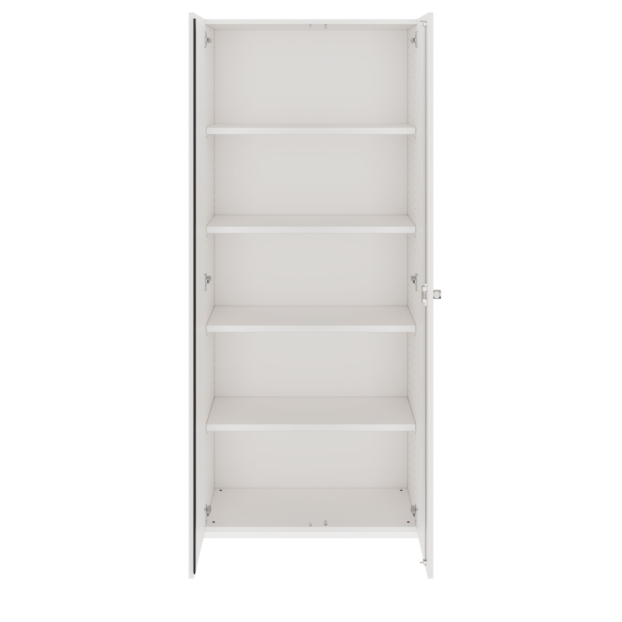 PRO Armoire de porte d'aile | 5 oh, 800 - 1200 x 1880 mm, Soft -Close, blanc - 3 Main Image