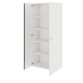 PRO Armoire de porte d'aile | 5 oh, 800 - 1200 x 1880 mm, Soft -Close, blanc - 4 Thumbnail Image