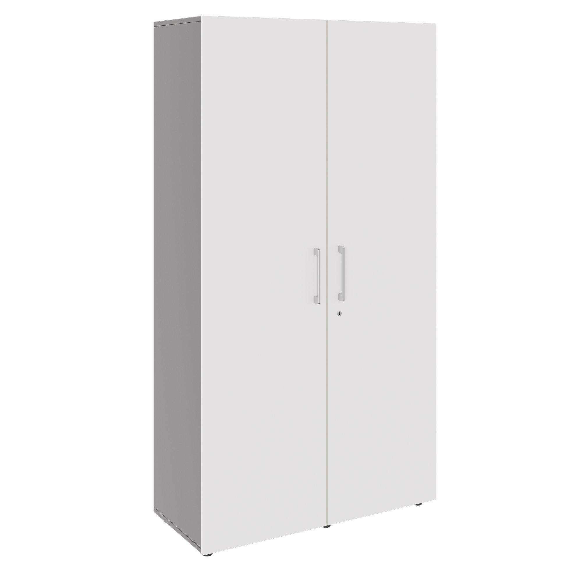 PRO Armoire de porte d'aile | 5 oh, 800 - 1200 x 1880 mm, Soft -Close, graphite / blanc - 1 Main Image