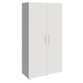 PRO Armoire de porte d'aile | 5 oh, 800 - 1200 x 1880 mm, Soft -Close, graphite / blanc - 1 Thumbnail Image