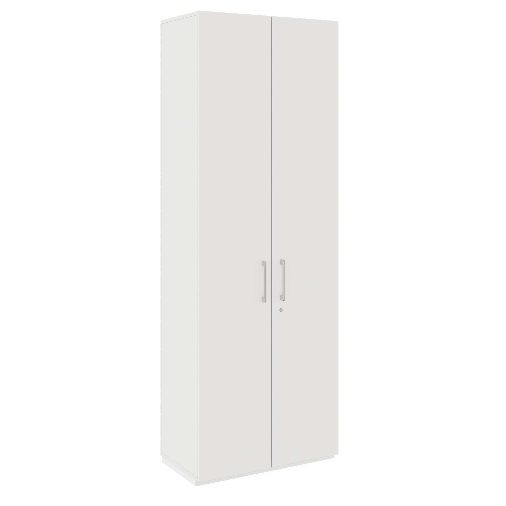 PRO hinged door cabinet | 6 OH, 800 - 1200 x 2250 mm, soft close, white - 1 Main Image