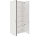 PRO Flügeltürenschrank | 6 OH, 800 - 1200 x 2250 mm, Soft-Close, Weiß PRO Flügeltürenschrank | 6 OH, 800 - 1200 x 2250 mm, Soft-Close, Weiß