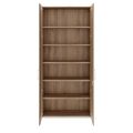 PRO hinged door cabinet | 6 OH, 800 - 1200 x 2250 mm, soft close, natural oak - 3 Thumbnail Image