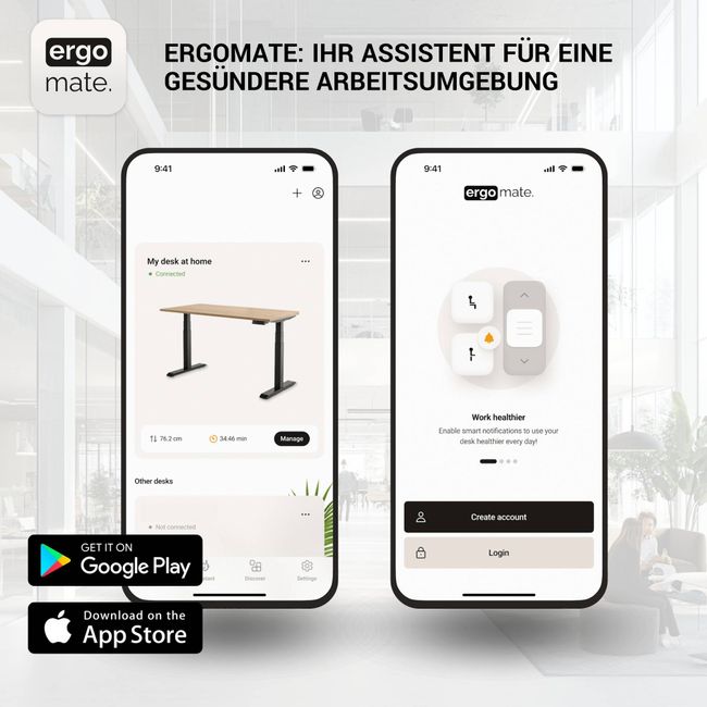 TELDRA Pro Motortisch-Gestell | 1200 - 1800 mm, elektrisch höhenverstellbar TELDRA Pro Motortisch-Gestell | 1200 - 1800 mm, elektrisch höhenverstellbar