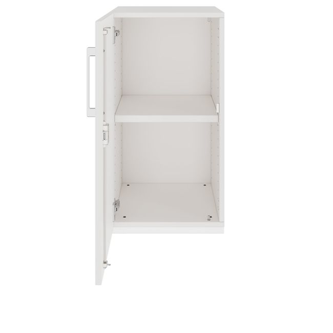 PRO Flügeltürenschrank | 2 OH, 400 - 600 x 770 mm, Soft-Close, Weiß