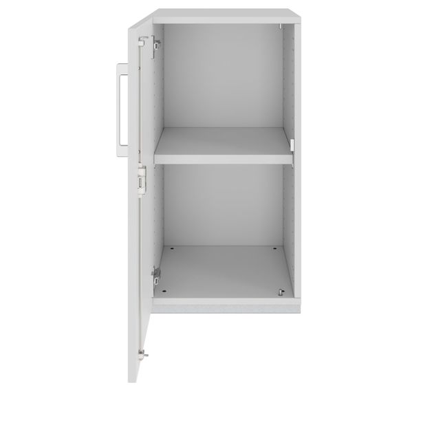 PRO Flügeltürenschrank | 2 OH, 400 - 600 x 770 mm, Soft-Close, Grau