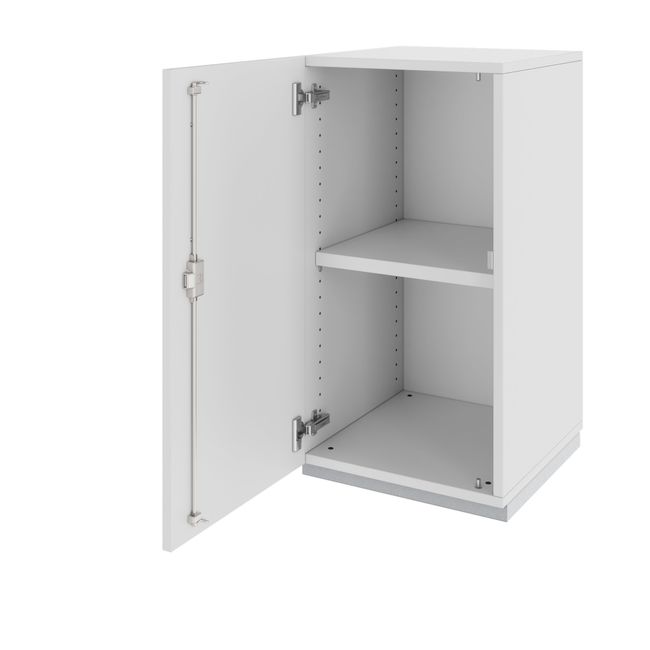 PRO Flügeltürenschrank | 2 OH, 400 - 600 x 770 mm, Soft-Close, Grau