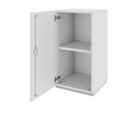 PRO Flügeltürenschrank | 2 OH, 400 - 600 x 770 mm, Soft-Close, Grau