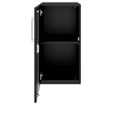 PRO Flügeltürenschrank | 2 OH, 400 - 600 x 770 mm, Soft-Close, Schwarz