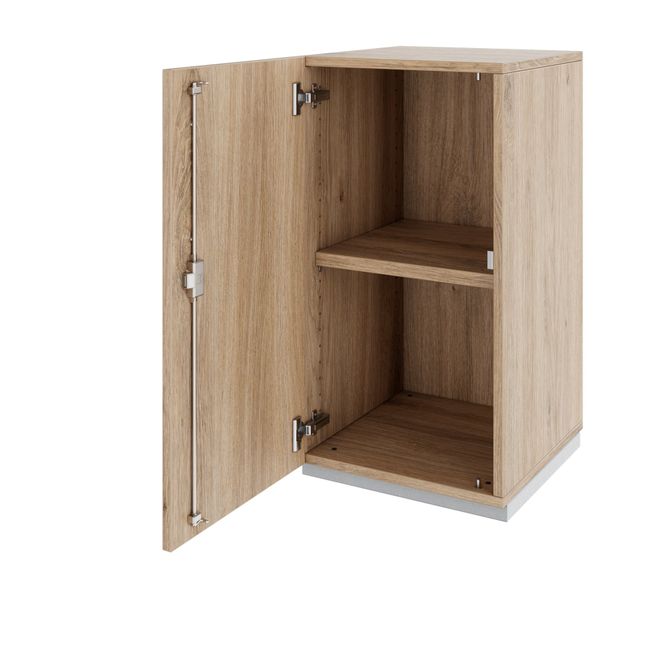 PRO Flügeltürenschrank | 2 OH, 400 - 600 x 770 mm, Soft-Close, Natureiche