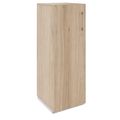 PRO Flügeltürenschrank | 3 OH, 400 - 600 x 1140 mm, Soft-Close, Natureiche
