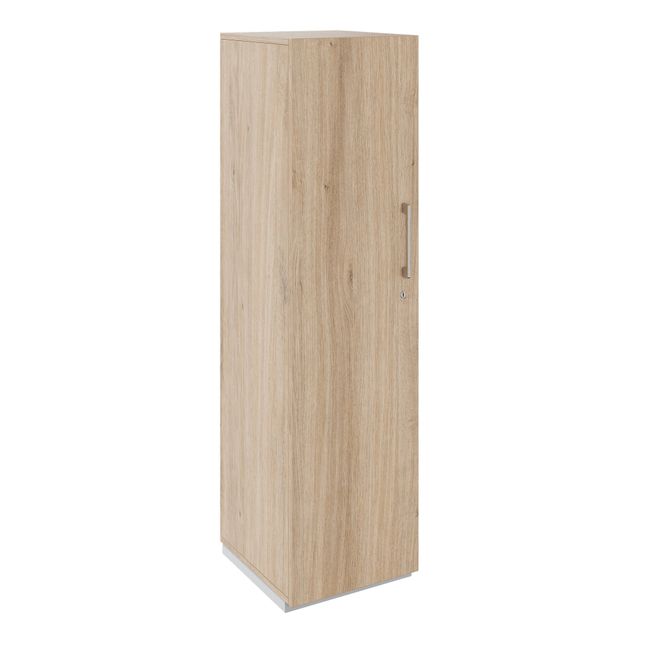 PRO Flügeltürenschrank | 4 OH, 400 - 600 x 1510 mm, Soft-Close, Natureiche