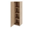 PRO Flügeltürenschrank | 4 OH, 400 - 600 x 1510 mm, Soft-Close, Natureiche