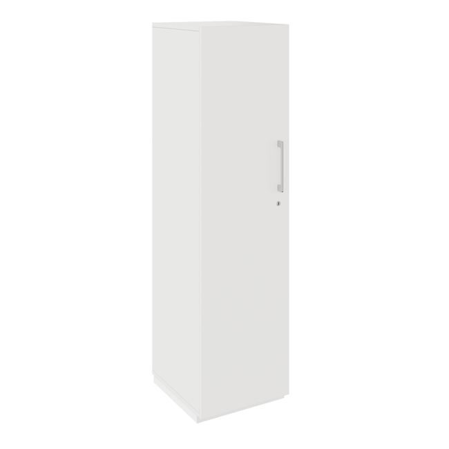 PRO Flügeltürenschrank | 4 OH, 400 - 600 x 1510 mm, Soft-Close, Weiß