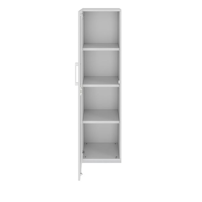 PRO Flügeltürenschrank | 4 OH, 400 - 600 x 1510 mm, Soft-Close, Grau