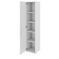 PRO Flügeltürenschrank | 5 OH, 400 - 600 x 1880 mm, Soft-Close, Grau