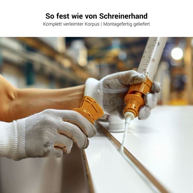 PRO Schiebetürenschrank | 2 OH, 800 - 1600 x 770 mm, Graphit / Weiß