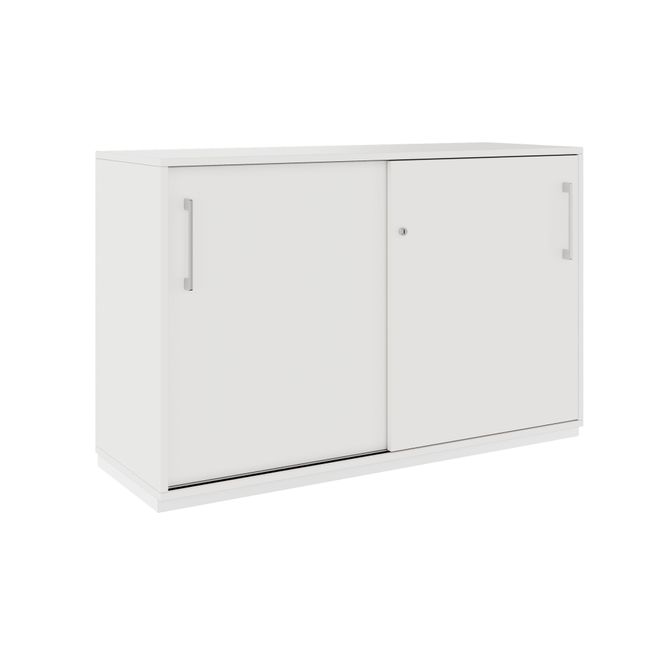 PRO Schiebetürenschrank | 2 OH, 800 - 1600 x 770 mm, Weiß