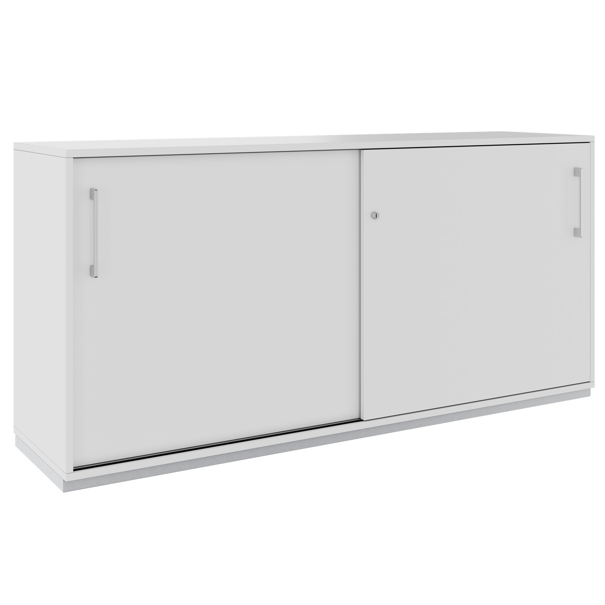 PRO sliding door wardrobe | 2 OH, 800 - 1600 x 770 mm, gray - 1 Main Image