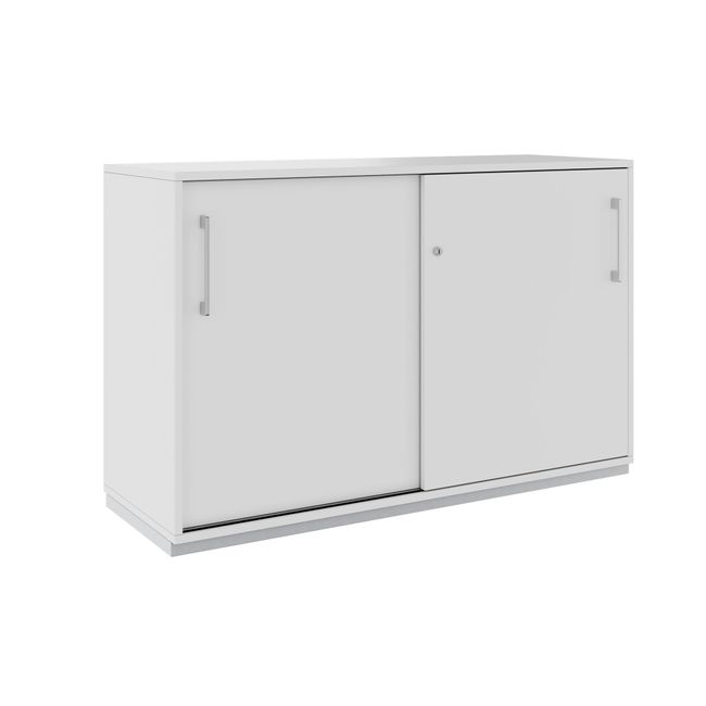 PRO Schiebetürenschrank | 2 OH, 800 - 1600 x 770 mm, Grau