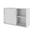PRO Schiebetürenschrank | 2 OH, 800 - 1600 x 770 mm, Grau