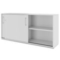 PRO sliding door wardrobe | 2 OH, 800 - 1600 x 770 mm, gray - 4 Thumbnail Image