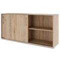 PRO Schiebetürenschrank | 2 OH, 800 - 1600 x 770 mm, Natureiche - 4 Thumbnail Image