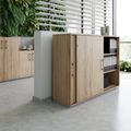 PRO Armoire de porte coulissante | 3 oh, 800 - 1600 x 1140 mm, chêne naturel - 14 Thumbnail Image