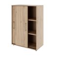 PRO Armoire de porte coulissante | 3 oh, 800 - 1600 x 1140 mm, chêne naturel - 4 Thumbnail Image