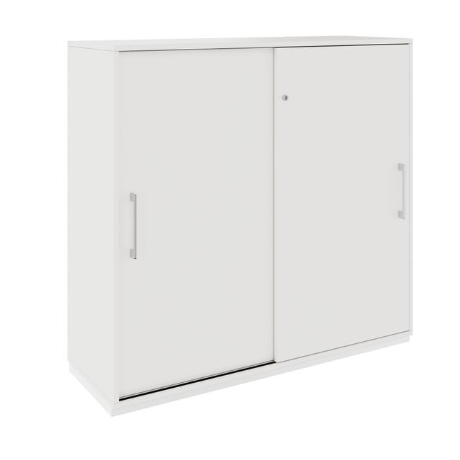 PRO Schiebetürenschrank | 3 OH, 800 - 1600 x 1140 mm, Weiß PRO Schiebetürenschrank | 3 OH, 800 - 1600 x 1140 mm, Weiß