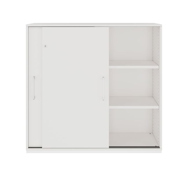 PRO Schiebetürenschrank | 3 OH, 800 - 1600 x 1140 mm, Weiß PRO Schiebetürenschrank | 3 OH, 800 - 1600 x 1140 mm, Weiß