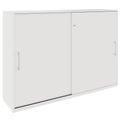 PRO Armoire de porte coulissante | 3 oh, 800 - 1600 x 1140 mm, blanc - 1 Thumbnail Image