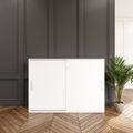 PRO Armoire de porte coulissante | 3 oh, 800 - 1600 x 1140 mm, blanc - 14 Thumbnail Image