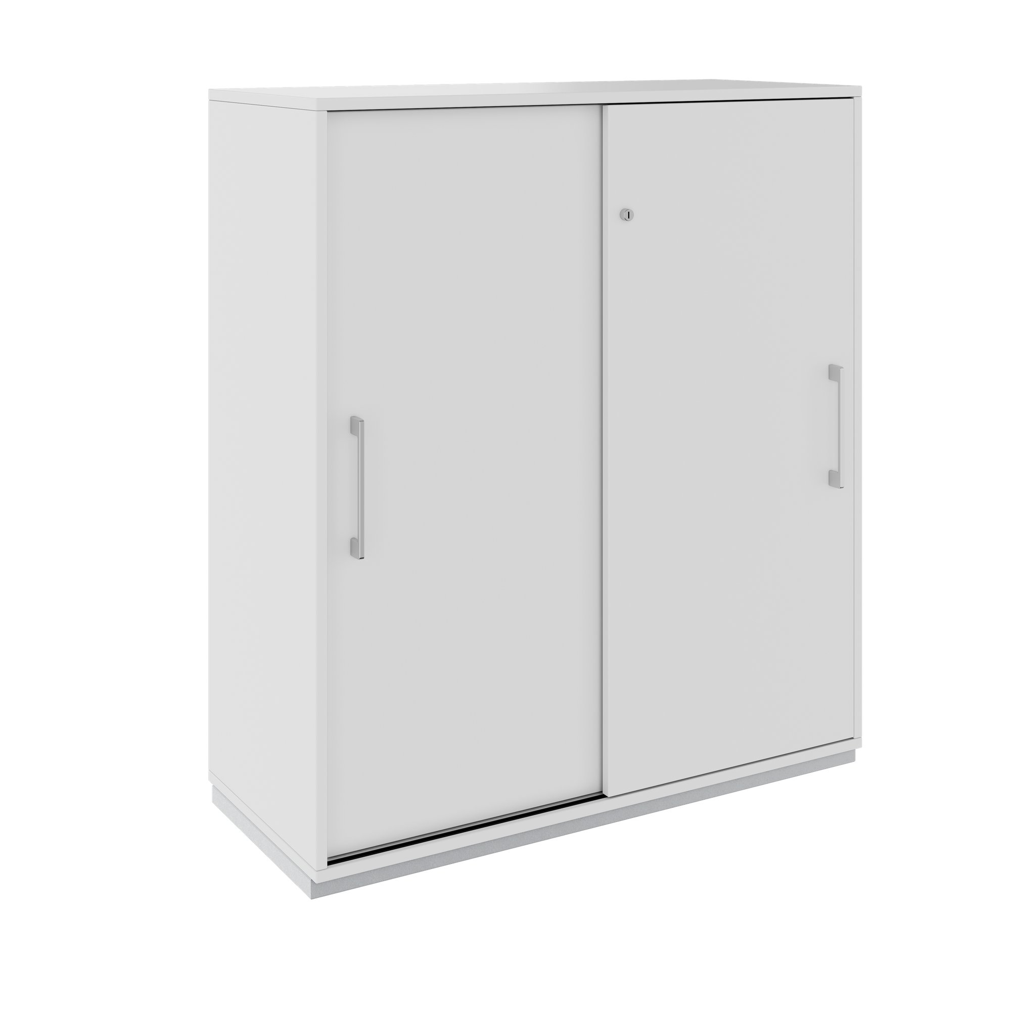 PRO Armoire de porte coulissante | 3 oh, 800 - 1600 x 1140 mm, gris - 1 Main Image