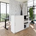 PRO Armoire de porte coulissante | 3 oh, 800 - 1600 x 1140 mm, gris - 14 Thumbnail Image