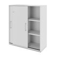 PRO Armoire de porte coulissante | 3 oh, 800 - 1600 x 1140 mm, gris - 4 Thumbnail Image