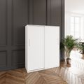 PRO Schiebetürenschrank | 4 OH, 1200 x 1510 mm, Weiß