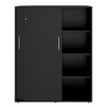 PRO Cabinet di porta scorrevole | 4 OH, 1200 x 1510 mm, nero - 3 Thumbnail Image