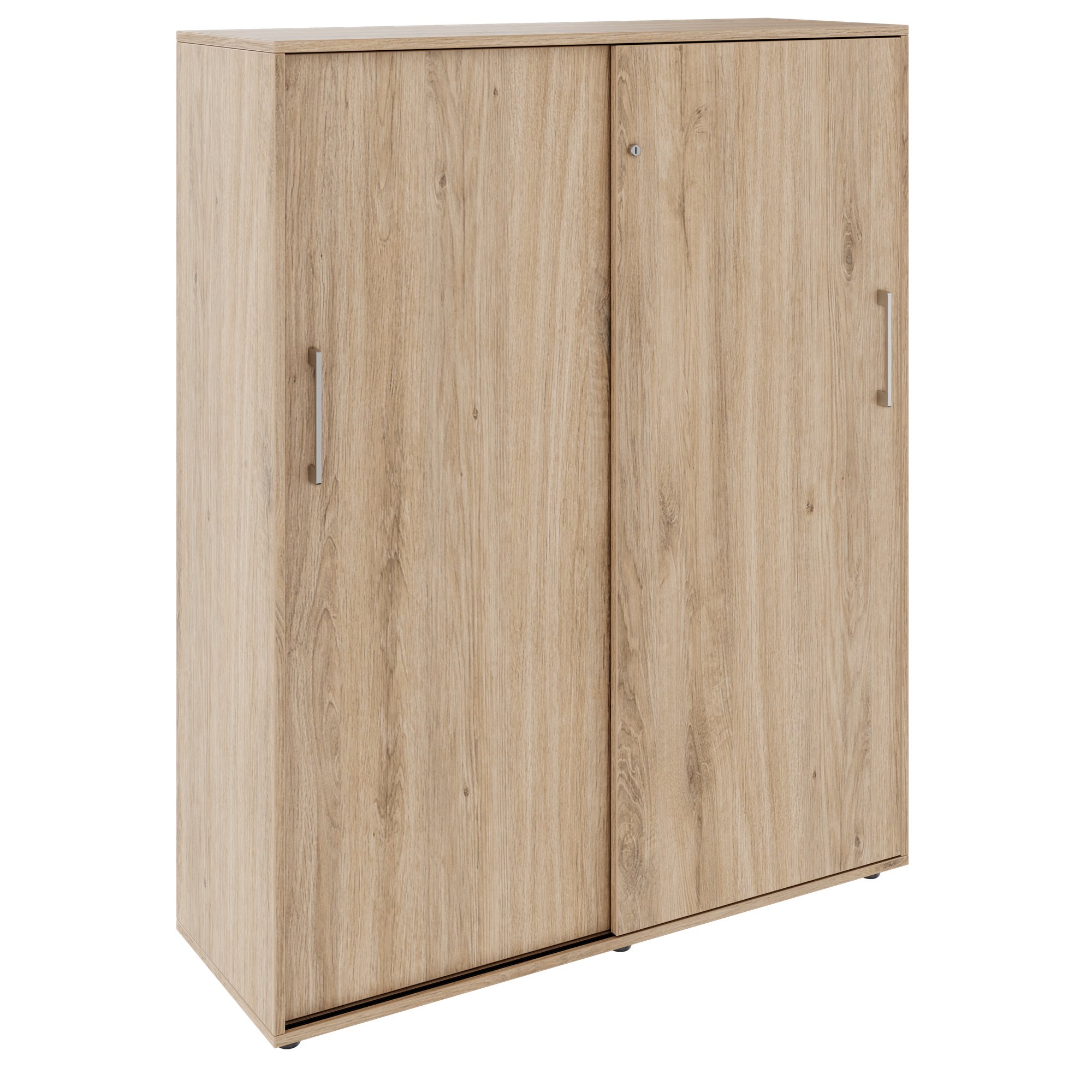 PRO Armoire de porte coulissante | 4 oh, 1200 x 1510 mm, chêne naturel - 1 Main Image