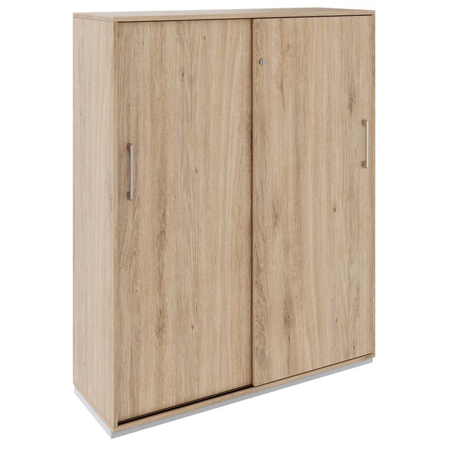 PRO Schiebetürenschrank | 4 OH, 1200 x 1510 mm, Natureiche