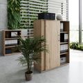 PRO Armoire de porte coulissante | 4 oh, 1200 x 1510 mm, chêne naturel - 14 Thumbnail Image