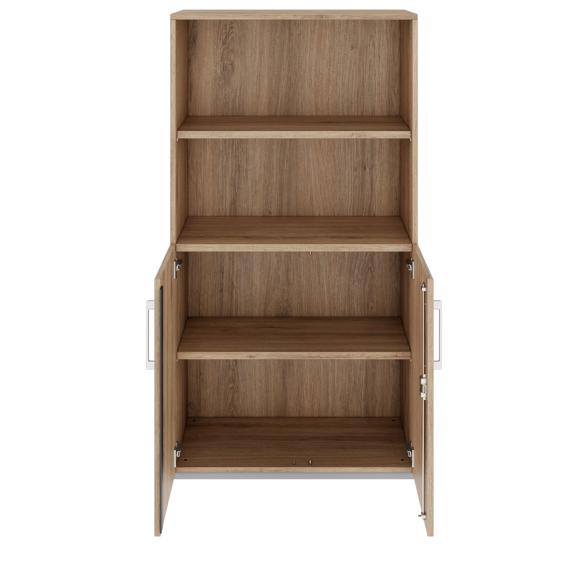 PRO combination cabinet | 4 OH, 800 x 1510 mm, natural oak - 3 Main Image