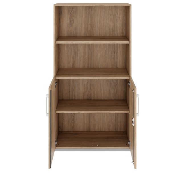 PRO Kombischrank | 4 OH, 800 x 1510 mm, Natureiche