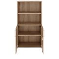 PRO combination cabinet | 4 OH, 800 x 1510 mm, natural oak - 3 Thumbnail Image