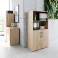 PRO combination cabinet | 4 OH, 800 x 1510 mm, natural oak - 14 Thumbnail Image
