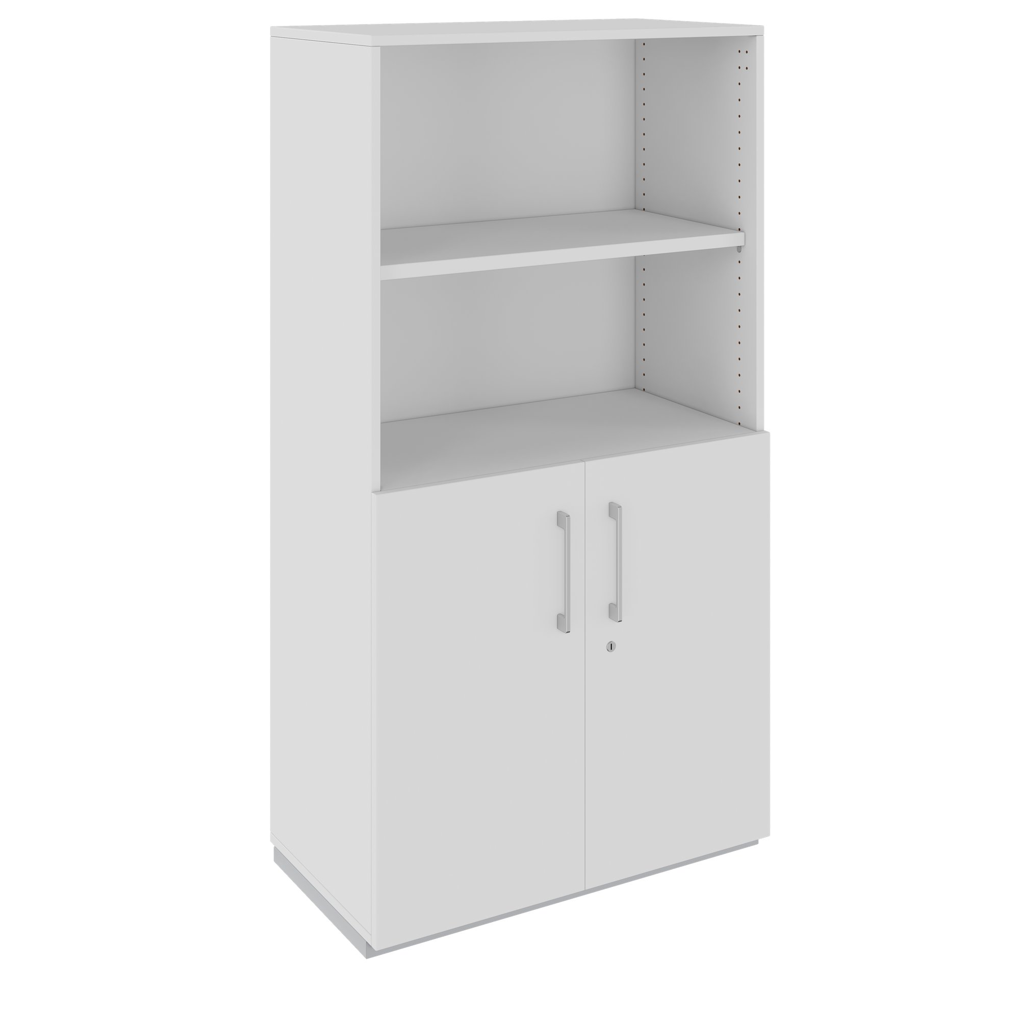PRO combination cabinet | 4 OH, 800 x 1510 mm, gray - 1 Main Image