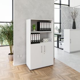PRO Kombischrank | 4 OH, 800 x 1510 mm, Grau