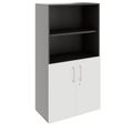 PRO Combine cabinet | 4 Oh, 800 x 1510 mm, graphite / white - 1 Thumbnail Image